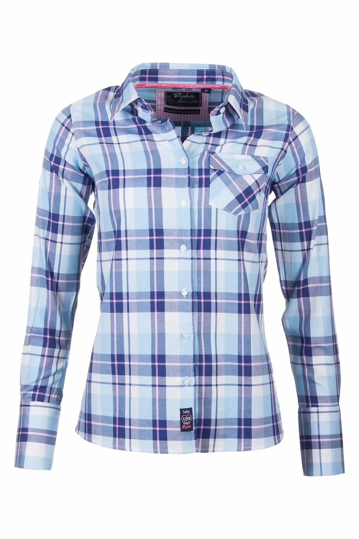 Ladies Hannah Country Check Shirt - Sally Check