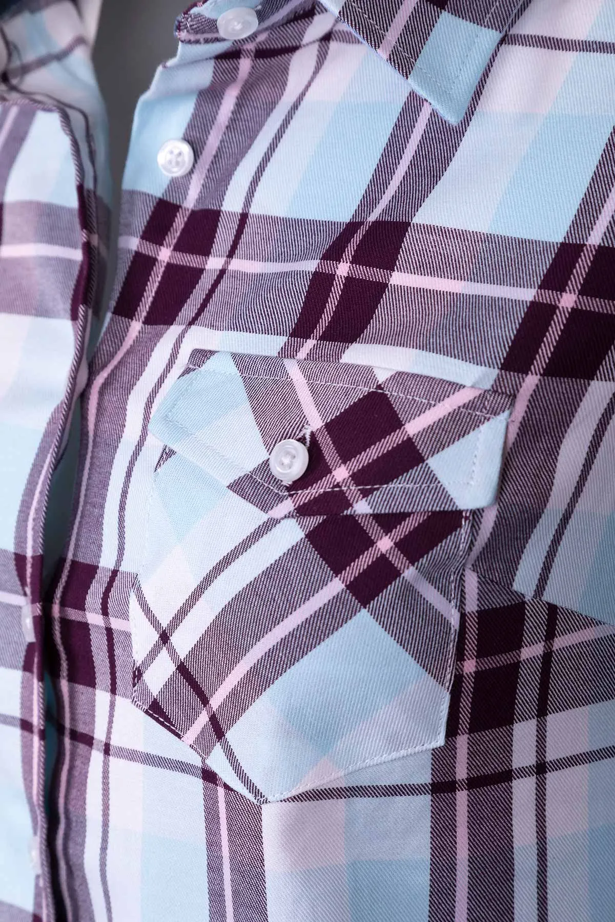 Ladies Hannah Country Check Shirt - Sally Check