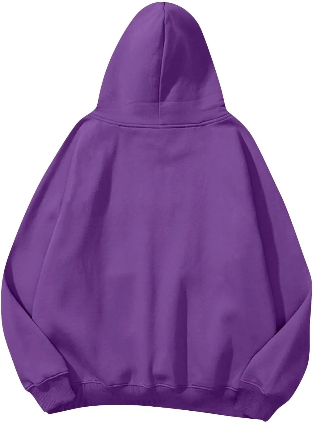lcyhony Fleece Plus Size Hoodies for Women Trendy Fall Long Sleeve Pullover Sweatshirts Winter Warm Comfy Coats with Pockets