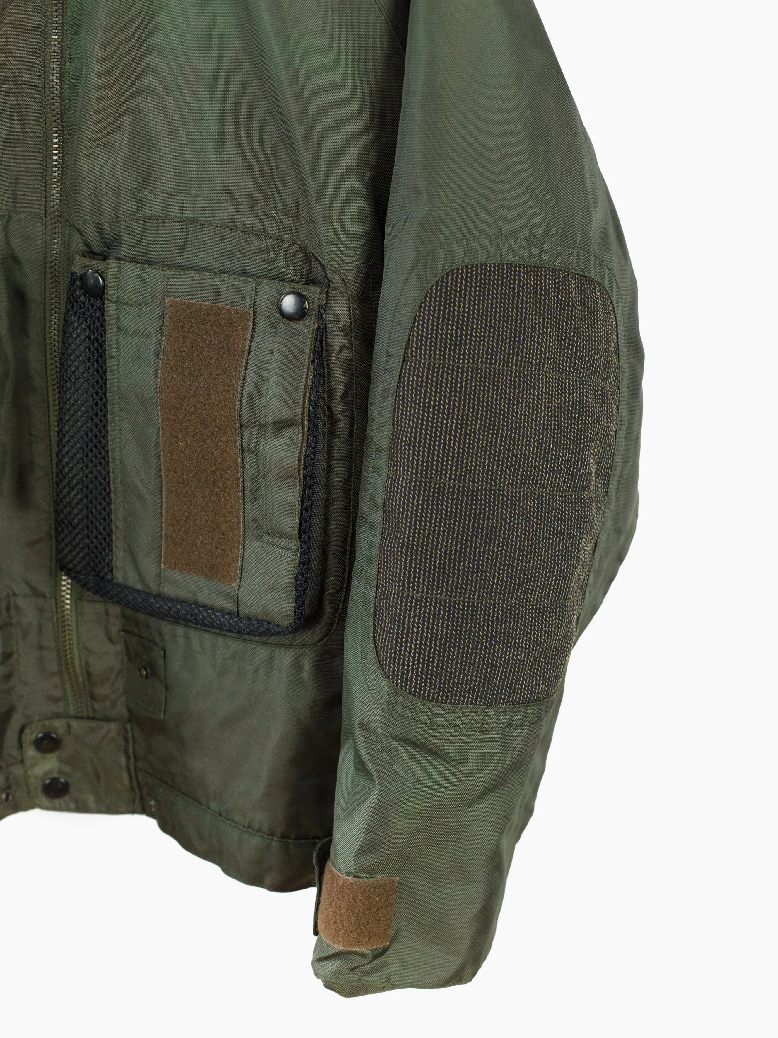 Le Monde Entier 90s Olive Nylon Fishing Jacket