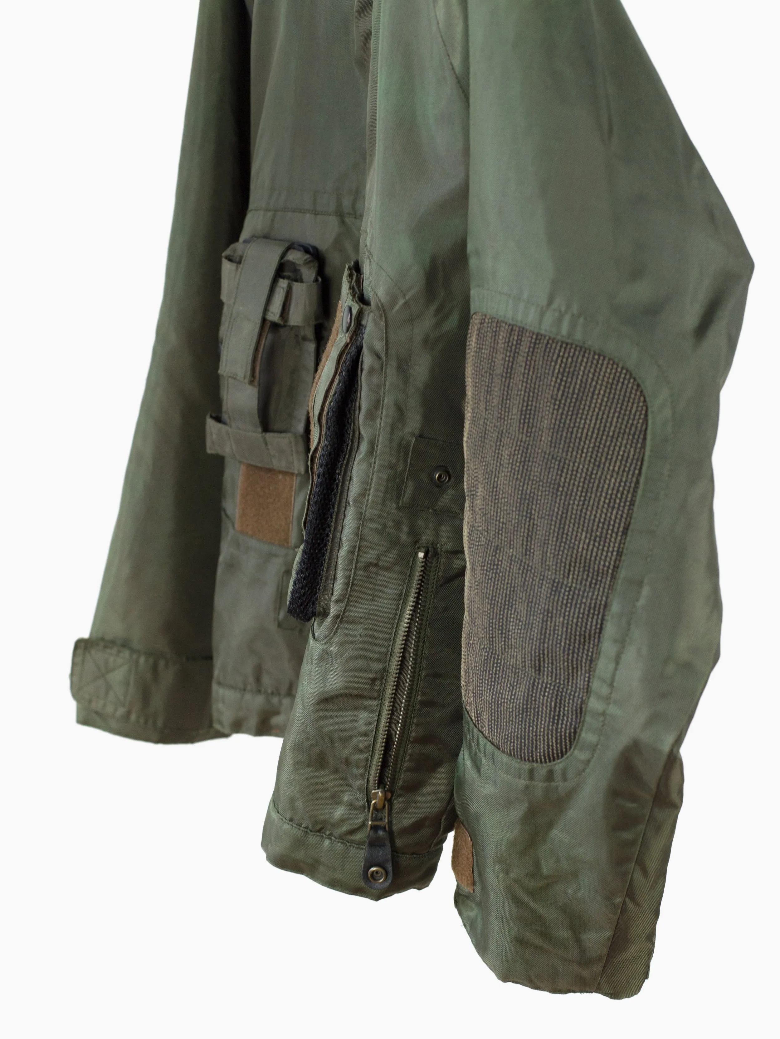 Le Monde Entier 90s Olive Nylon Fishing Jacket