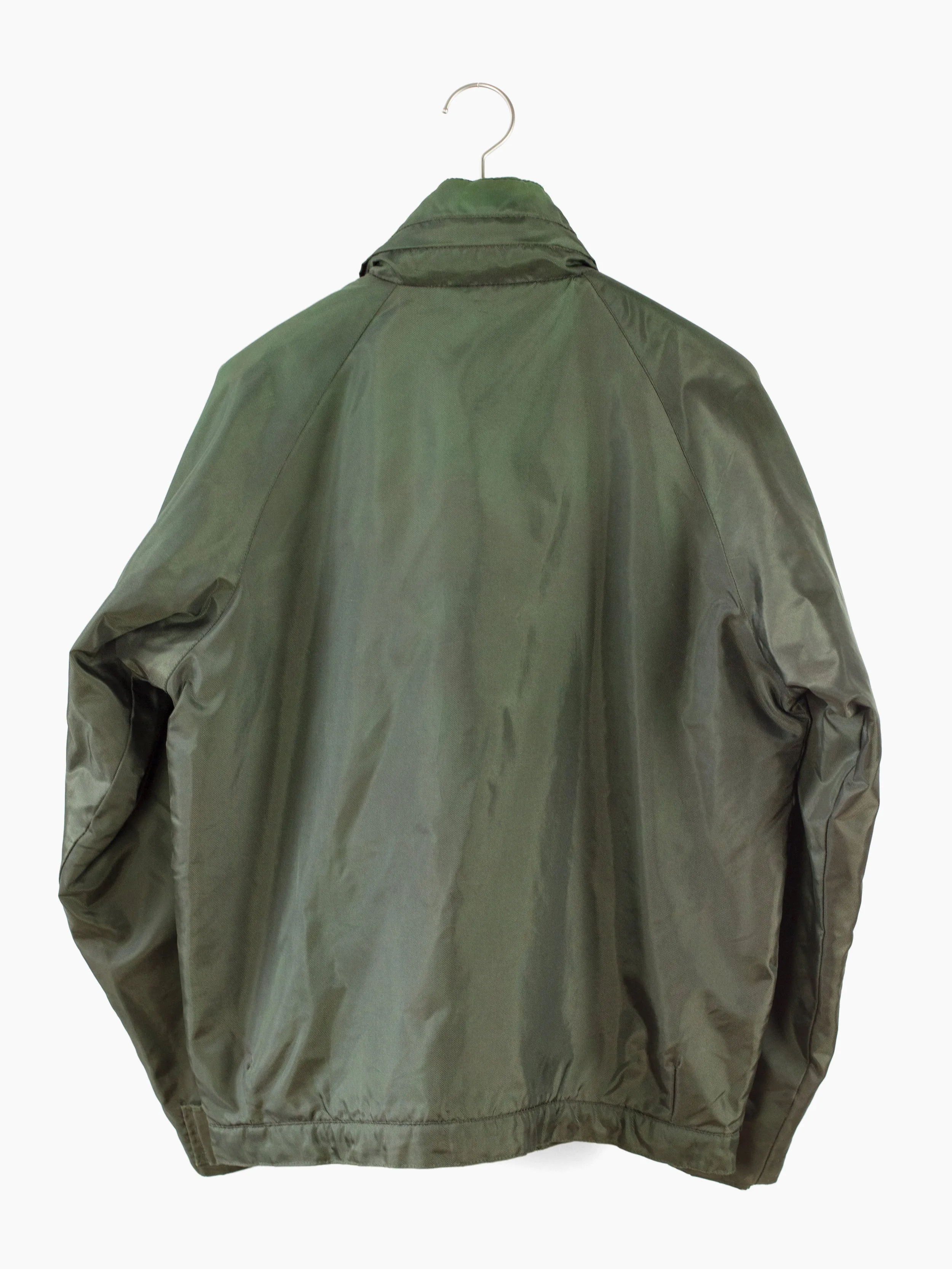 Le Monde Entier 90s Olive Nylon Fishing Jacket