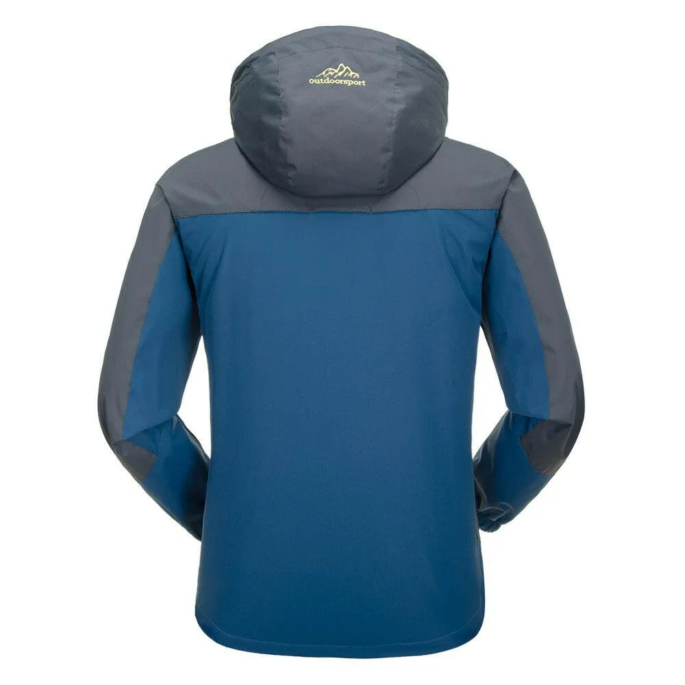 Lixada Waterproof Detachable Hooded Jacket for Men
