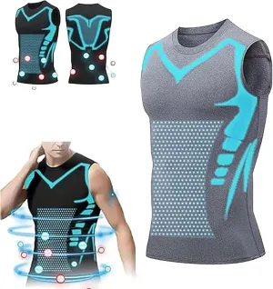 liyun Men's Sleeveless Compression Shirt Vest for Men Shirt Sleeveless Running Quick Dry for Body Building, S-5XL