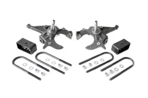 Lowering Kit - 2 Inch FR - 3 Inch RR - Chevy/GMC S10 Truck (82-03)/Sonoma (91-03)