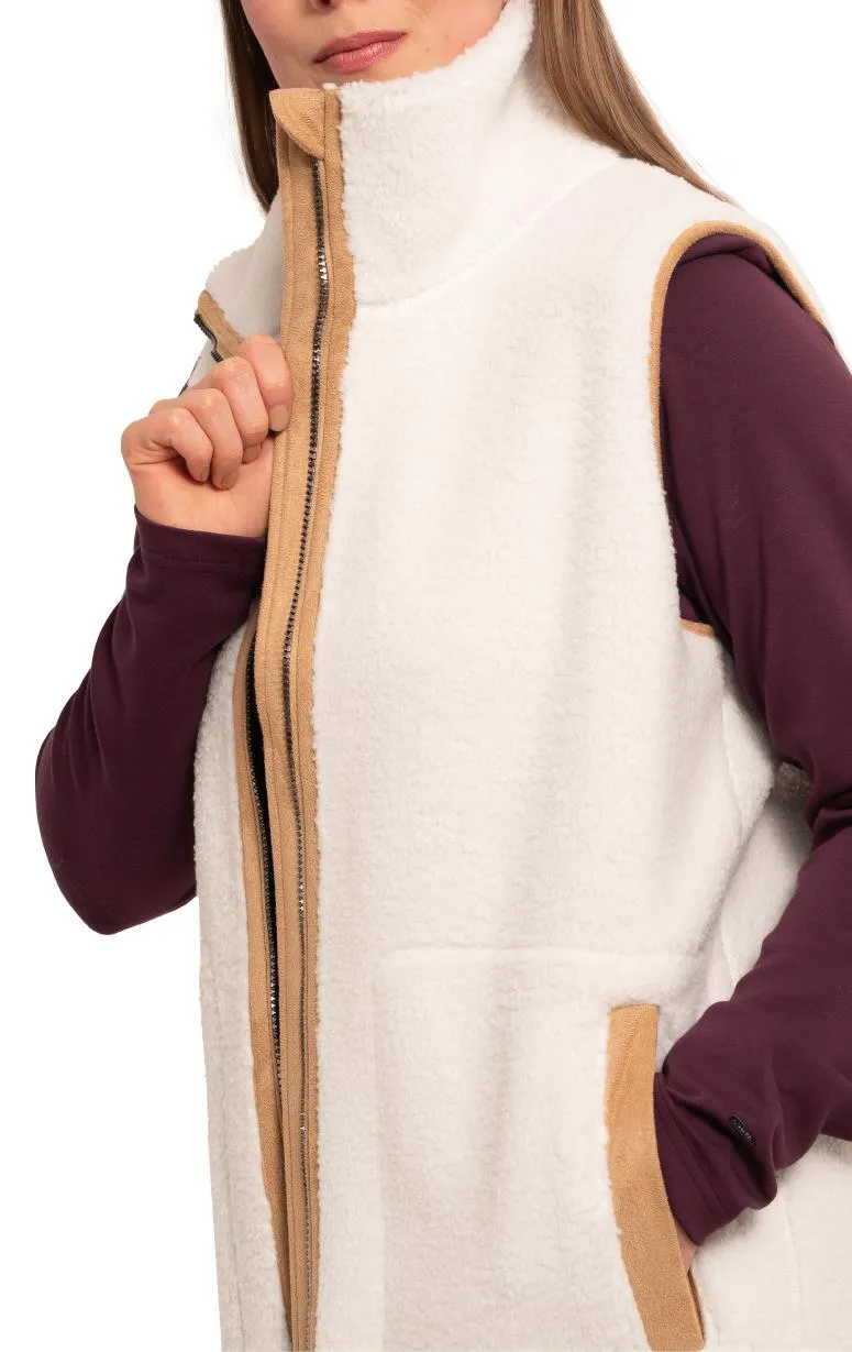 Luhta - Faux Shearling Vest