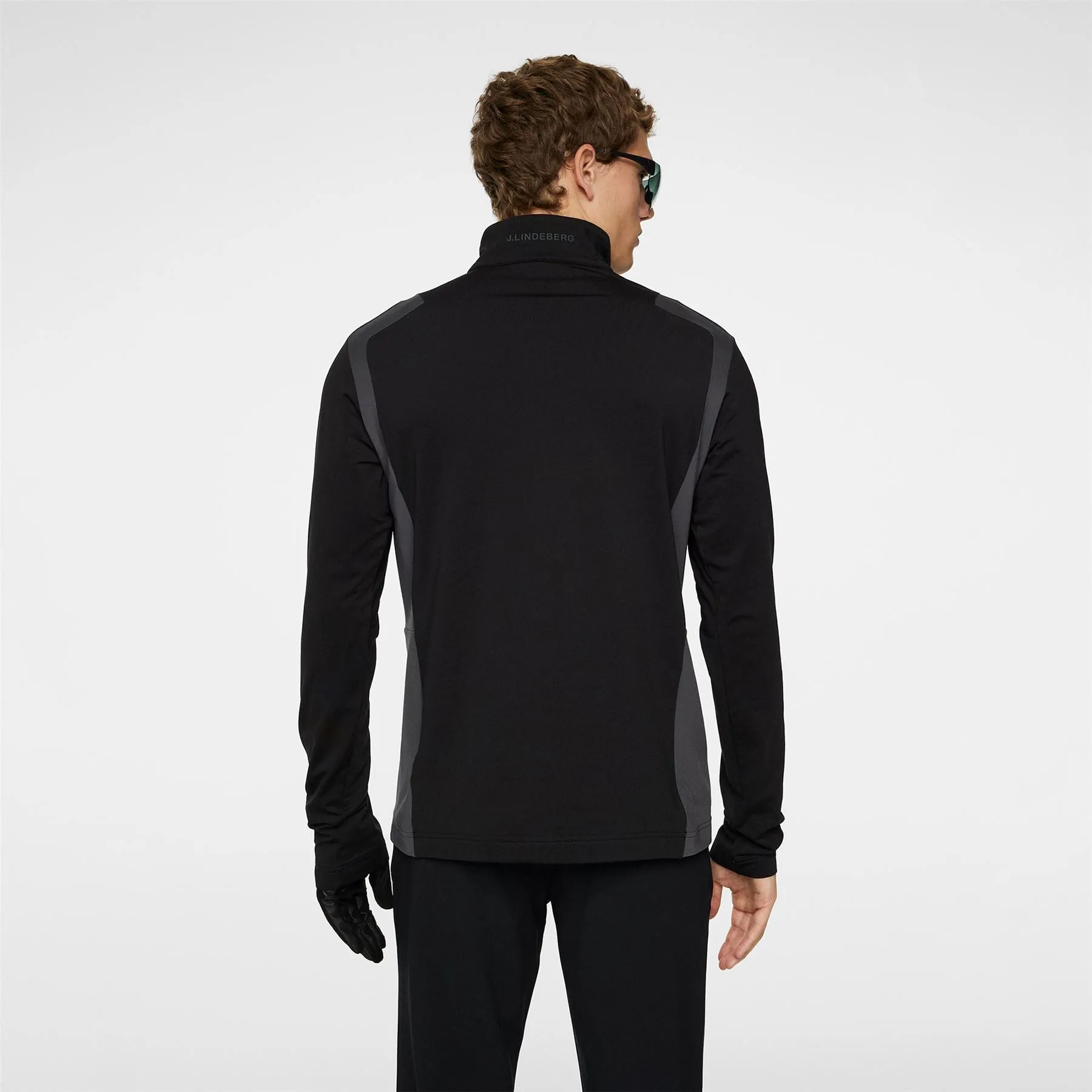 Lukas Quarter Zip Mid Layer Black - AW24