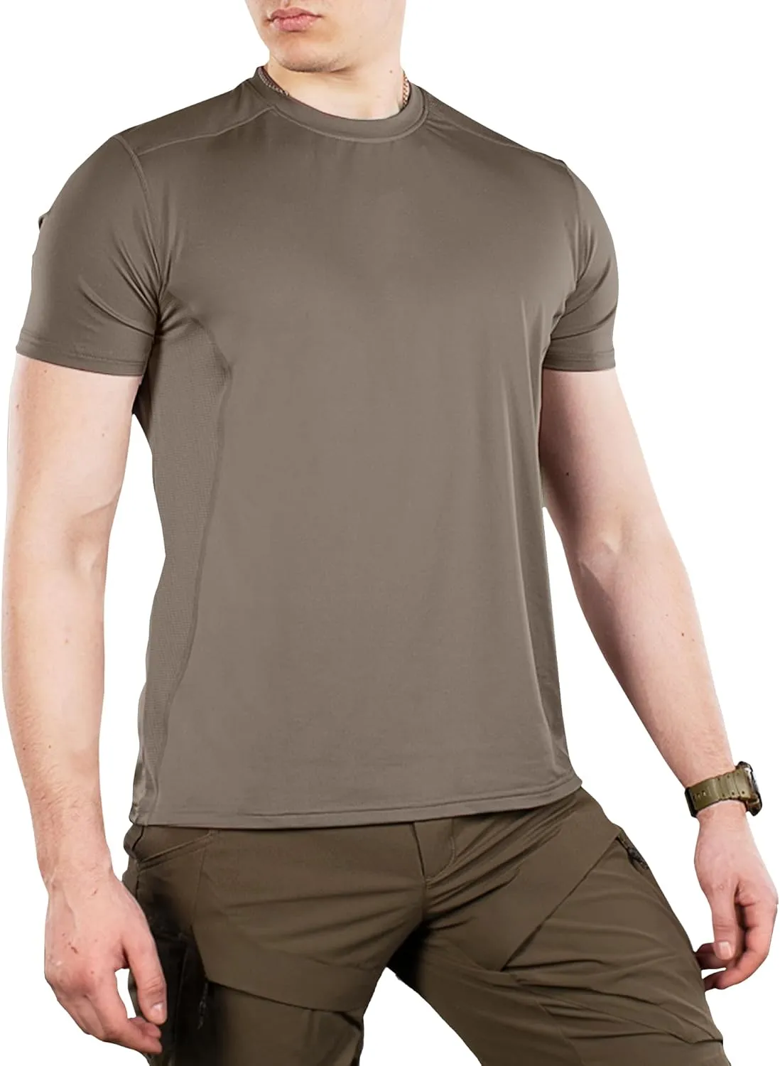 M-Tac Tactical Short Sleeve T-Shirt - Army Military Ultra Vent Men's Athletic Workout Gym Training T Shirt