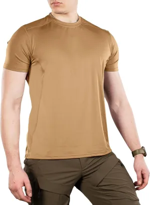 M-Tac Tactical Short Sleeve T-Shirt - Army Military Ultra Vent Men's Athletic Workout Gym Training T Shirt