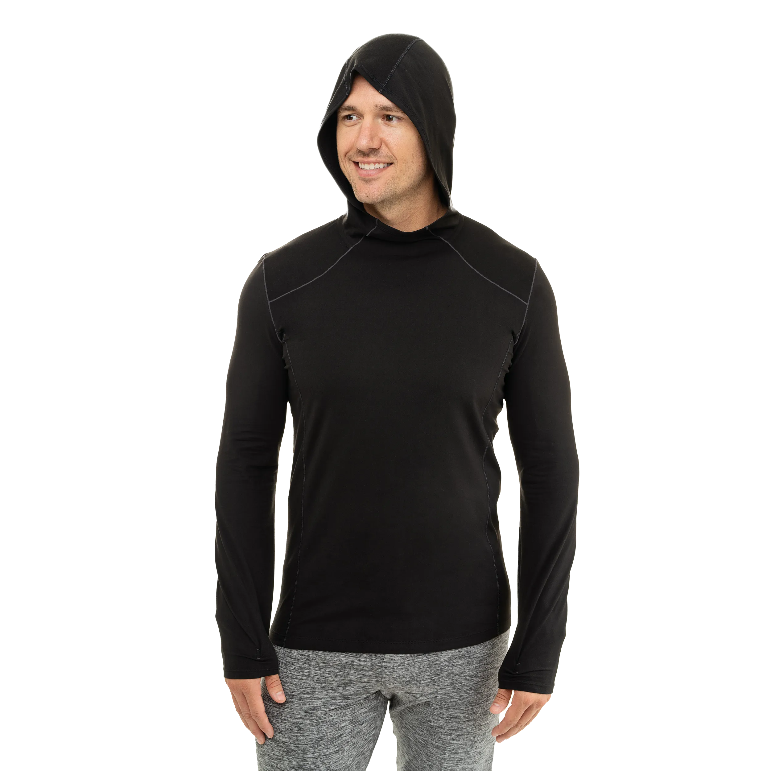 Men's Clima-Tek Hoodie - Black
