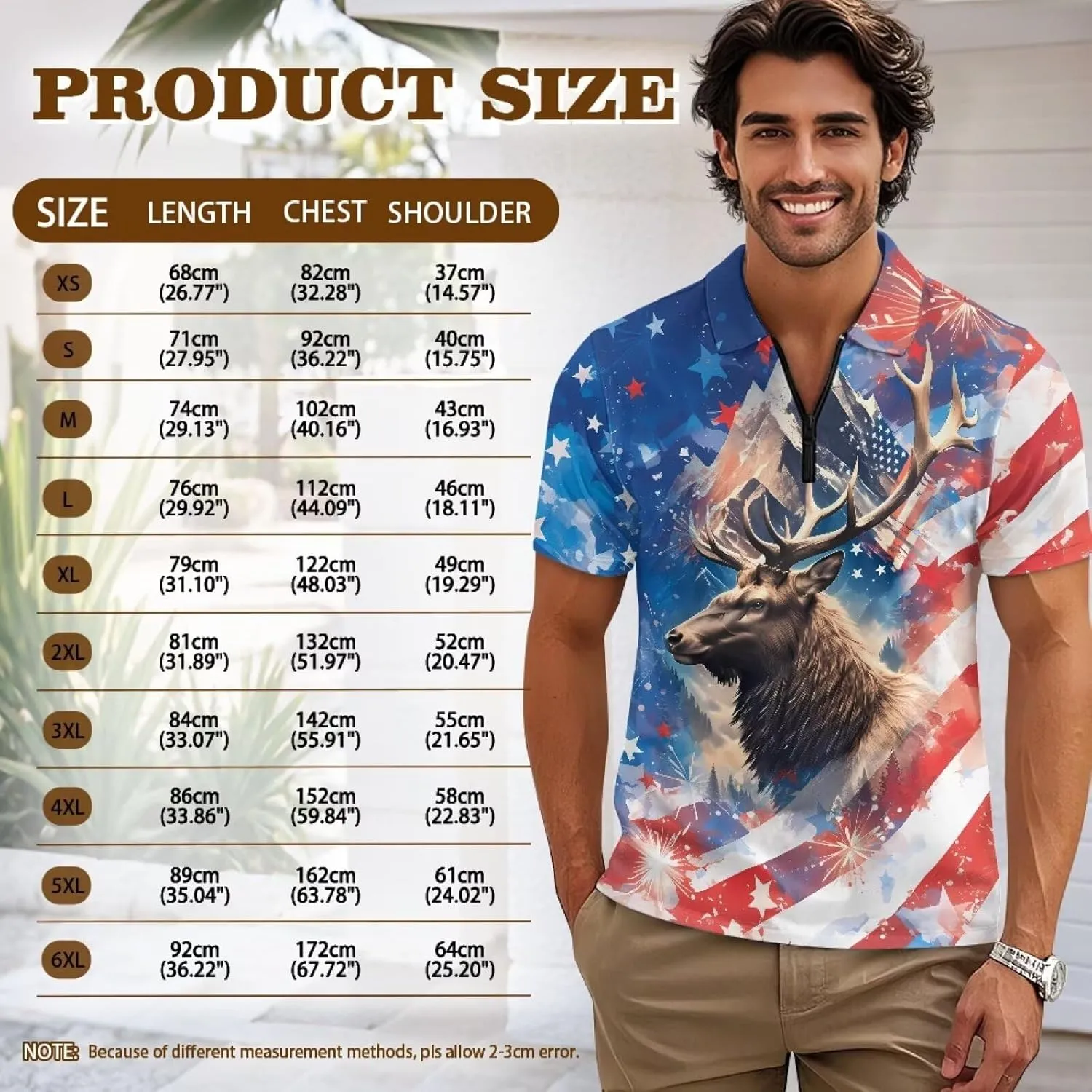 Men's Golf Shirts Short Sleeve Zipper Shirt Casual Slim Fit Sports Golf Shirt Summer Athletic Tennis Tops