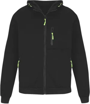 Mens Hoodies Casual Zip Up Hoodie with Pockets Long Sleeve Full-Zip Sweatshirt Fashion Jacket