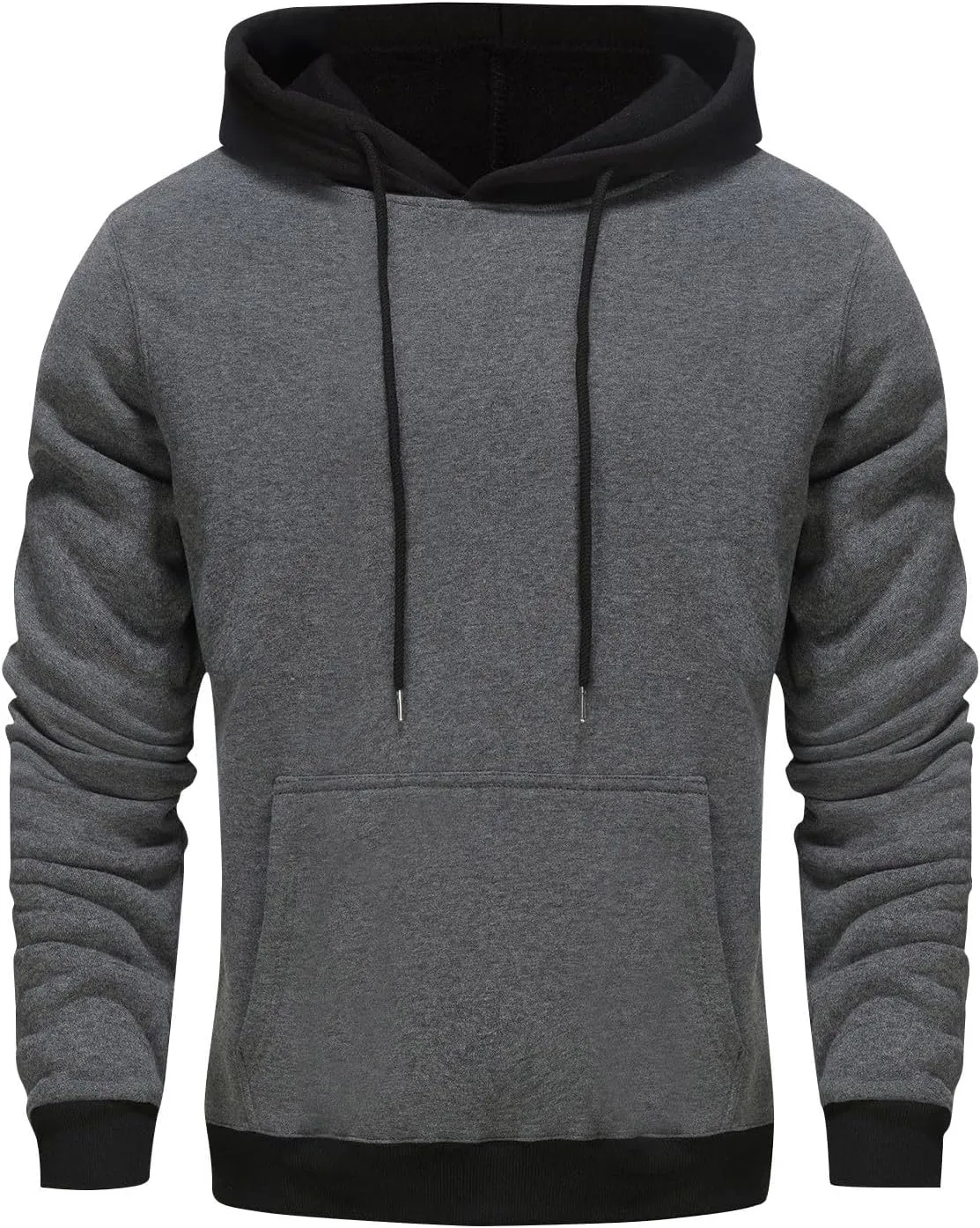 Mens Hoodies Running Fashion Outdoor Long Sleeve Lightweight Drawstring Sweatshirt Fall Work Sports Hoodies