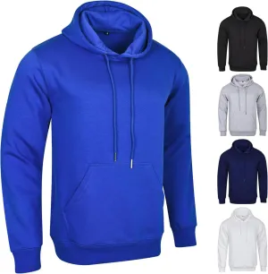 Men's Plain Hoodie Ultimate Sweatshirt, Heavyweight Fleece Hoodie, Cotton Sweatshirt Plain Hoodie for Men