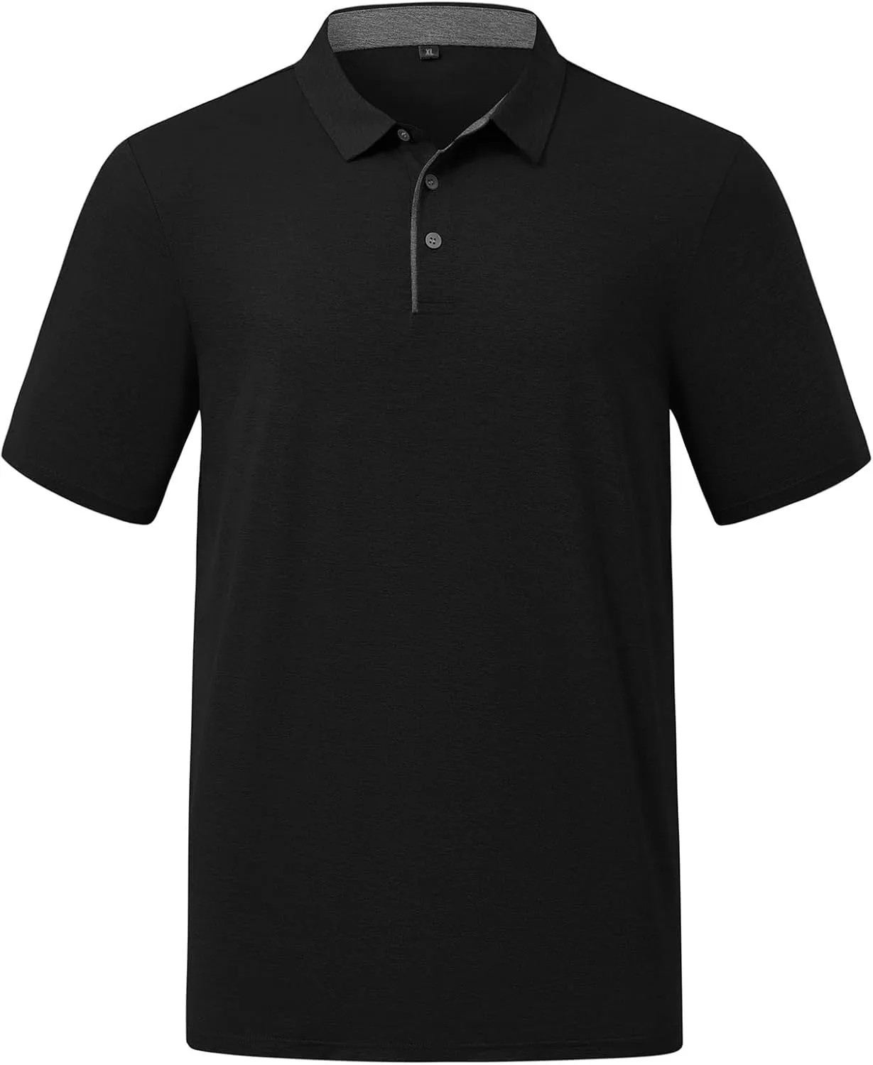 Men's Polo Shirt Short Sleeve,UPF Protection,Moisture Wicking Quick Dry Performance,Lightweight Sport Mens Golf Shirt