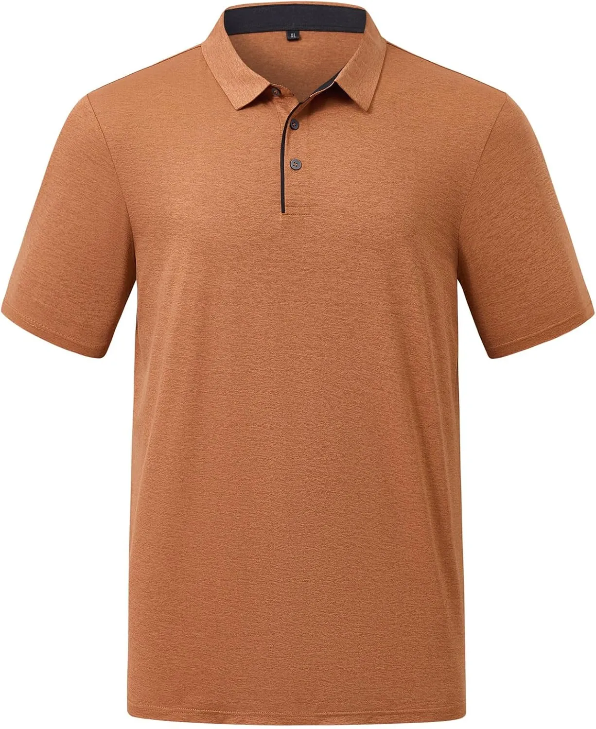 Men's Polo Shirt Short Sleeve,UPF Protection,Moisture Wicking Quick Dry Performance,Lightweight Sport Mens Golf Shirt