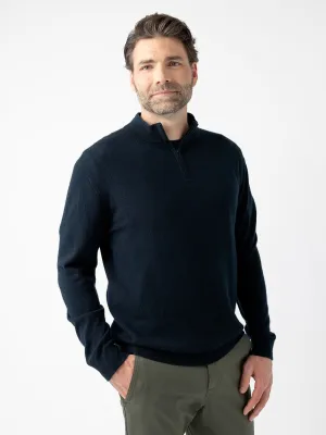 Men's Quarter Zip Sweater