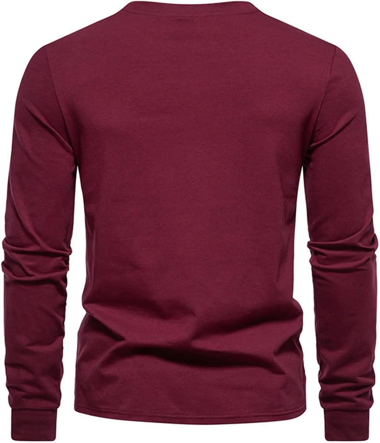 Men's Shirt Slim Fit Long Sleeve Lightweight Fashion Casual Basic Quick Dry Men's Keep Warm Bottoming Shirt