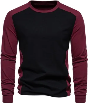 Men's Shirt Slim Fit Long Sleeve Lightweight Fashion Casual Basic Quick Dry Men's Keep Warm Bottoming Shirt