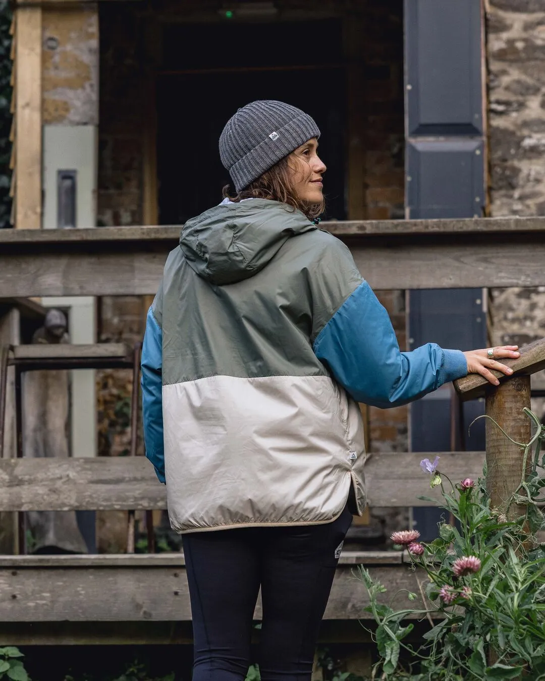 Moonlight Recycled Insulated Anorak - Dusty Olive