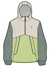 Moonlight Recycled Insulated Anorak - Lime Juice