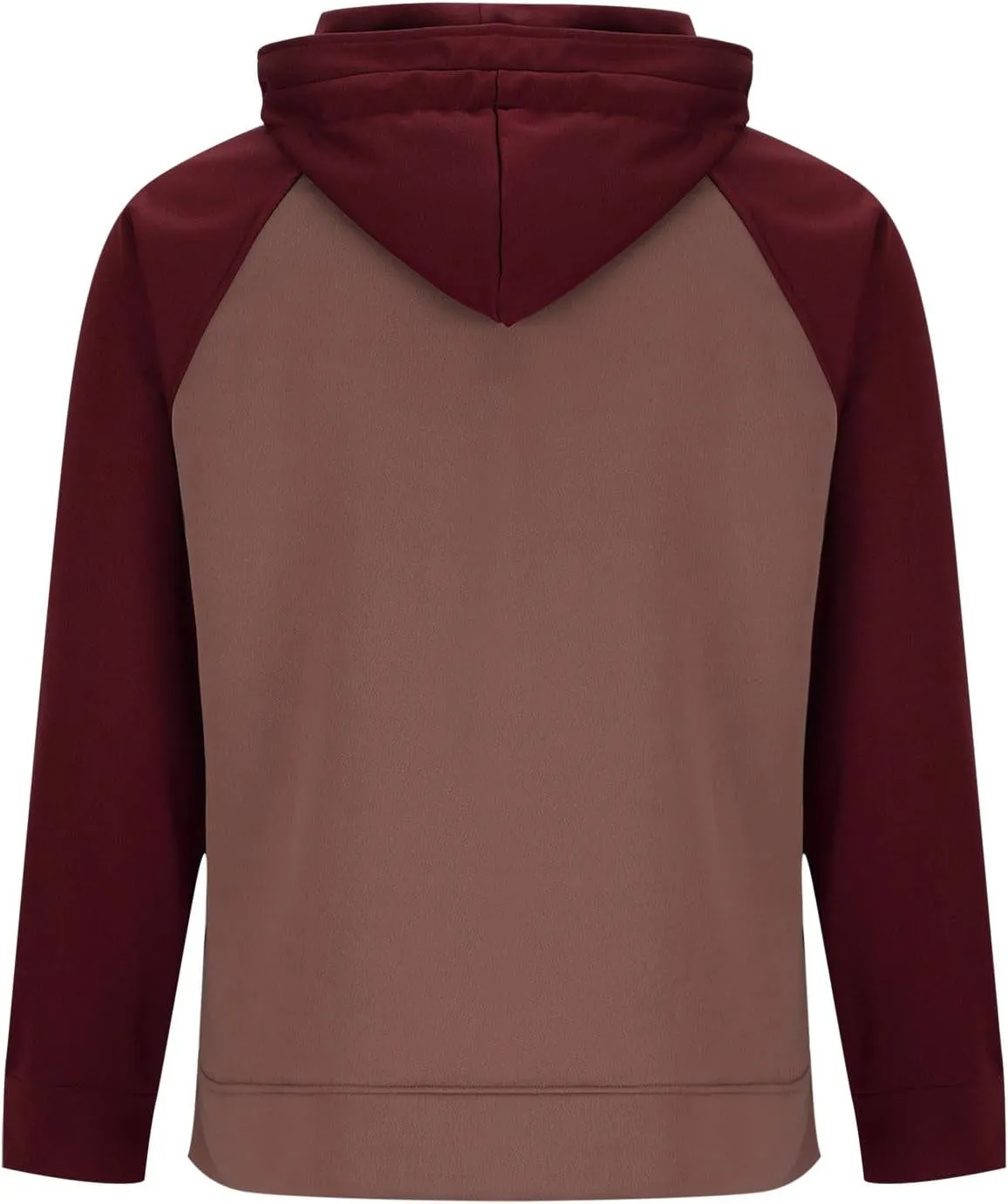 Muscularfit Mens Big and Tall Hoodies Casual Long Sleeve Multi Pockets Cargo Quarter Zip Pullover Sweatshirt Drawstring Shirt