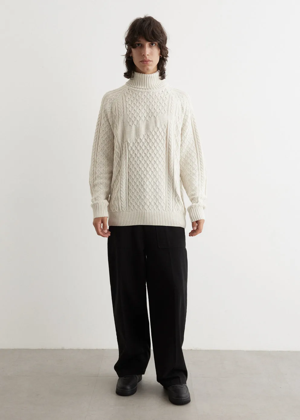 Nike Life Knit Turtleneck Sweater