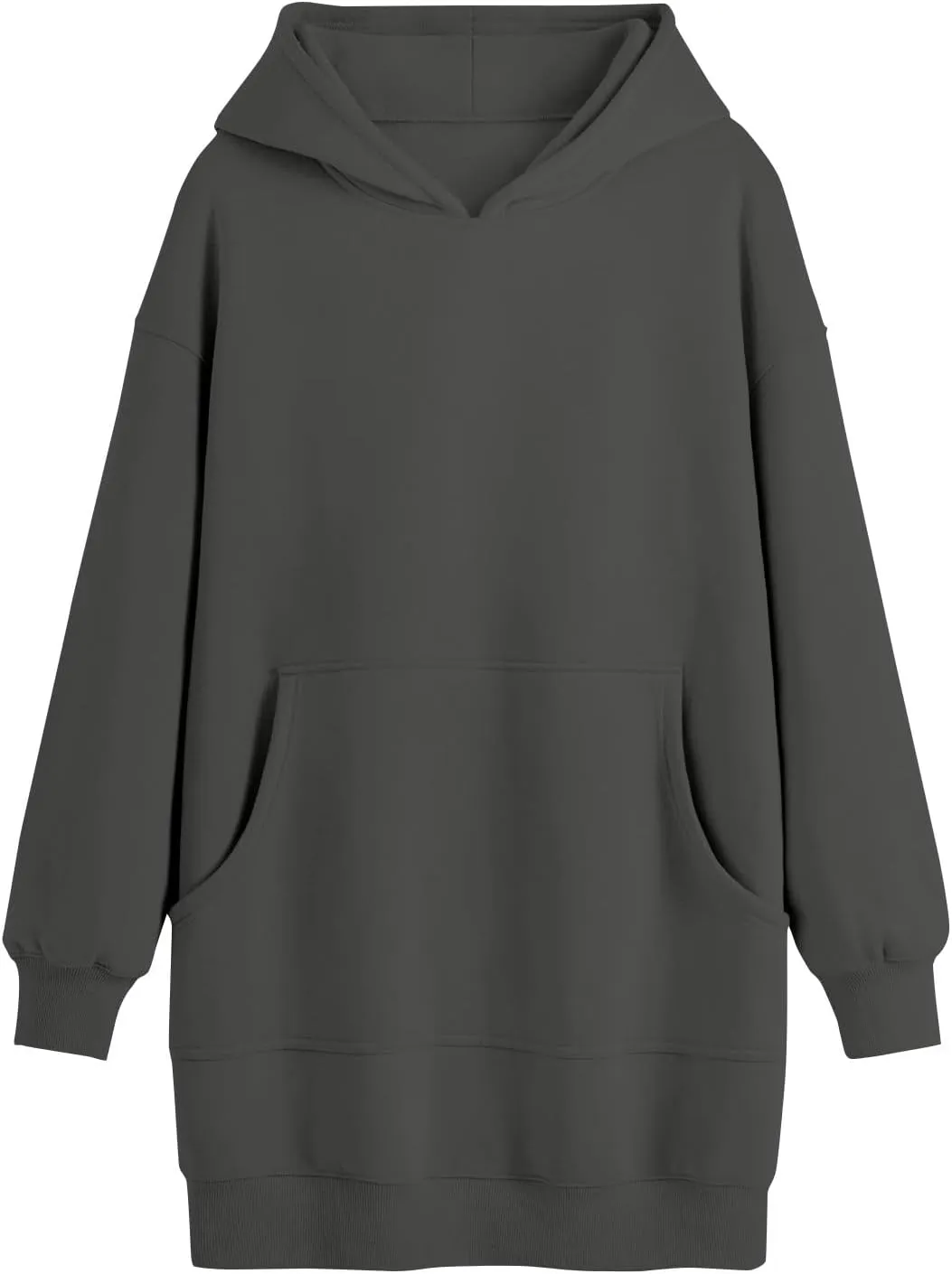 Oversized Hoodies for Women Fleece Long Sleeve Hooded Sweatshirt Loose Fitting Tops Drawstring Pullover with Pocket