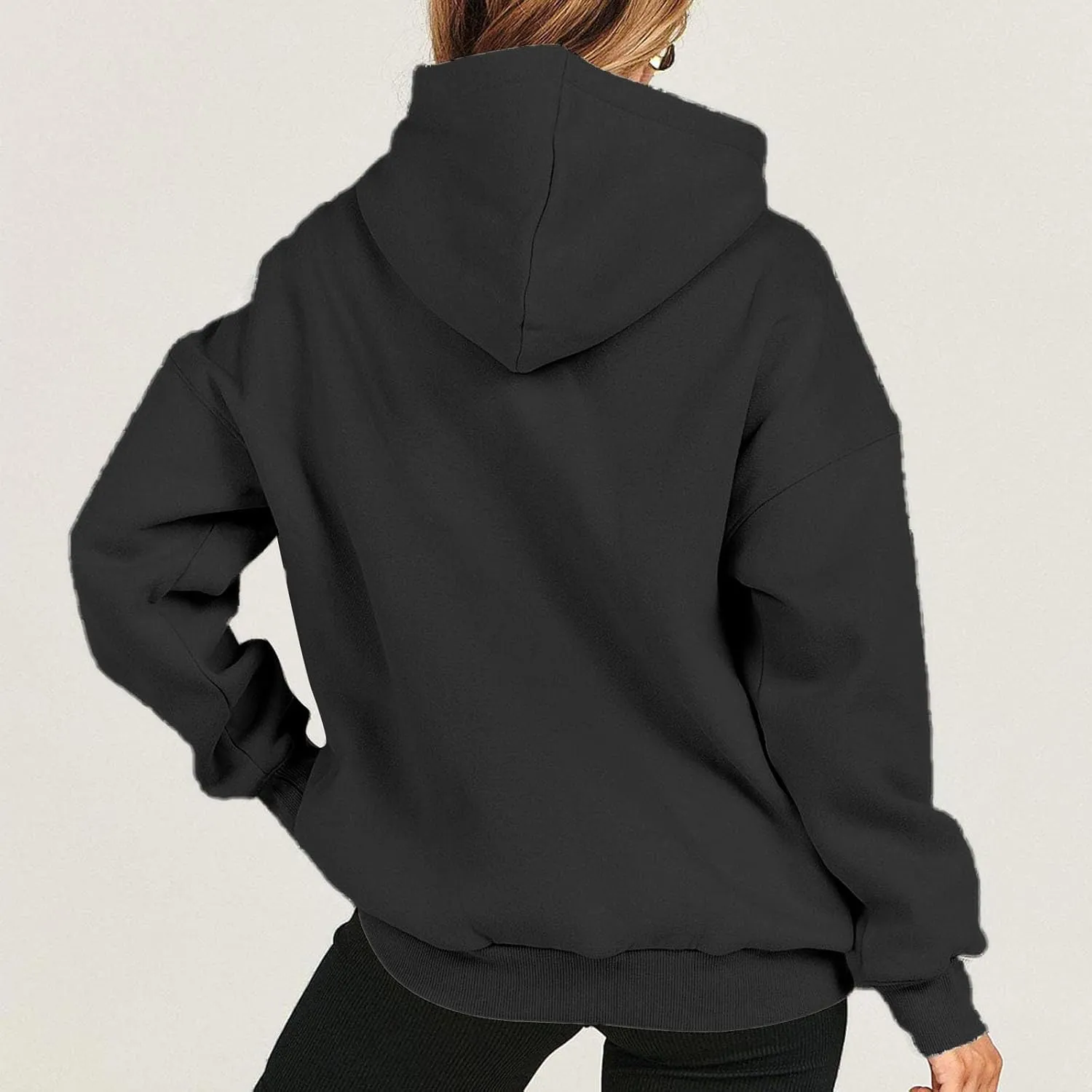 Oversized Long Sleeve Hoodies Sweatshirts For Women 2023 Trendy Fall Outfits Casual Hooded Pullover Tops With Hood