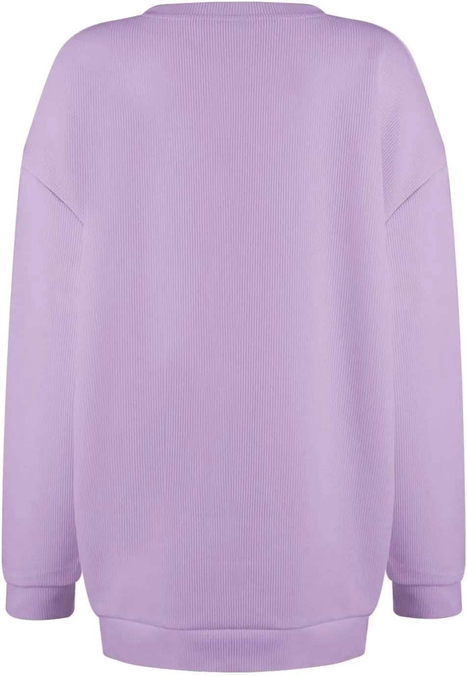 Oversized Sweatshirt for Women Crewneck Sweatshirts No Hood Sweaters Long Sleeve Shirts Hoodies Pullover Casual Tops