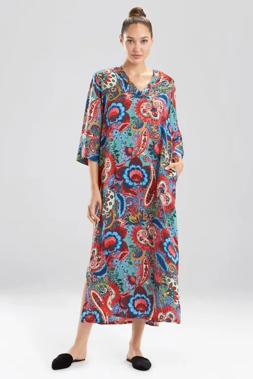 Paisley Bloom Caftan