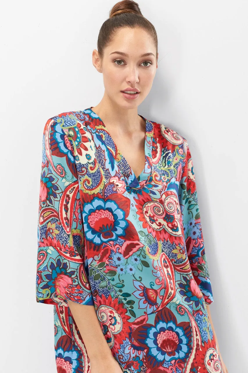 Paisley Bloom Caftan