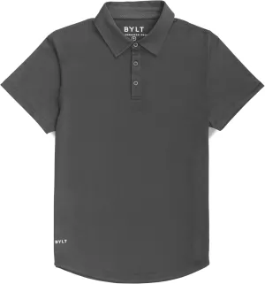 Performance Drop-Cut Polo Men's Shirt - Classic Fit, Collared Shirt for Men - Active & Casual Comfort Wear - Lightweight