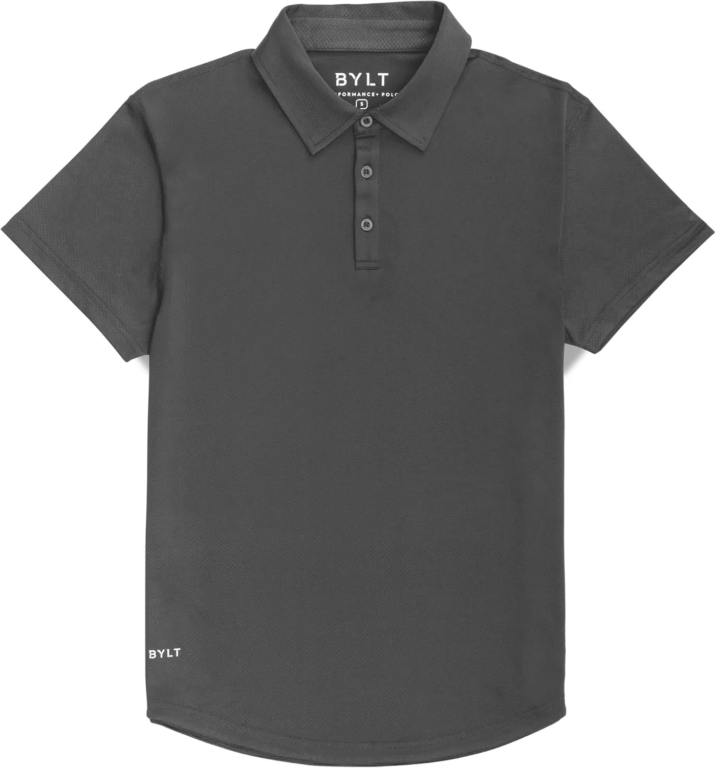Performance Drop-Cut Polo Men's Shirt - Classic Fit, Collared Shirt for Men - Active & Casual Comfort Wear - Lightweight