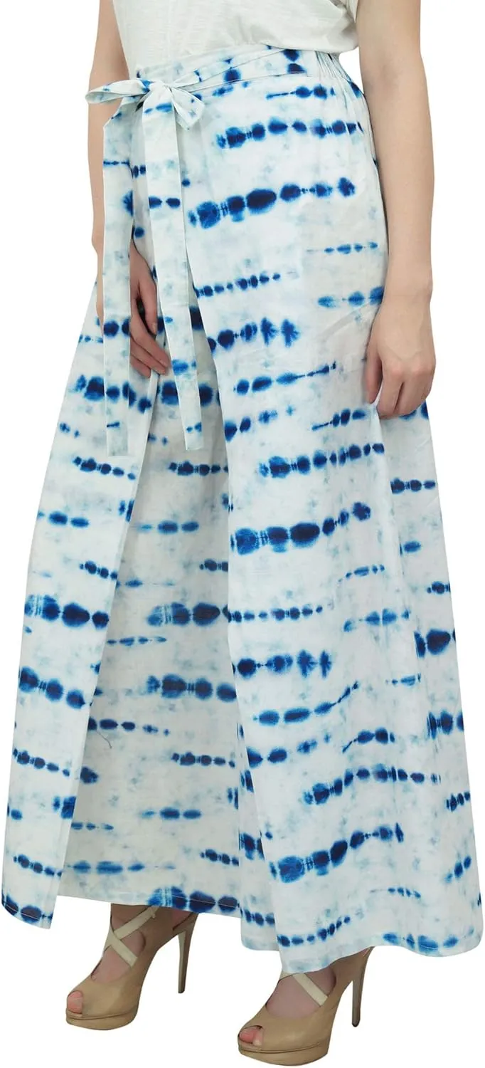 Printed Harem Pant for Women High Waist Palazzo Pant Casual Elastic Waist Trousers