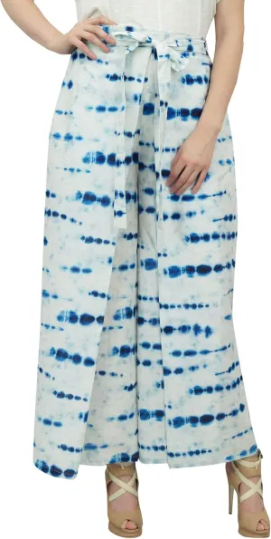 Printed Harem Pant for Women High Waist Palazzo Pant Casual Elastic Waist Trousers