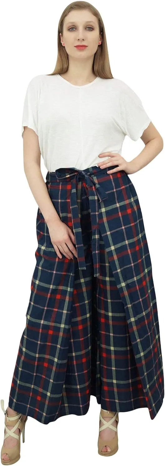Printed Harem Pant for Women High Waist Palazzo Pant Casual Elastic Waist Trousers
