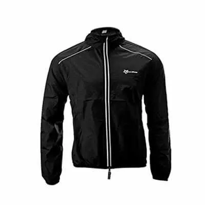 Reflective Breathable Cycling Long Sleeve Wind Coat Windproof Quick Dry Jacket