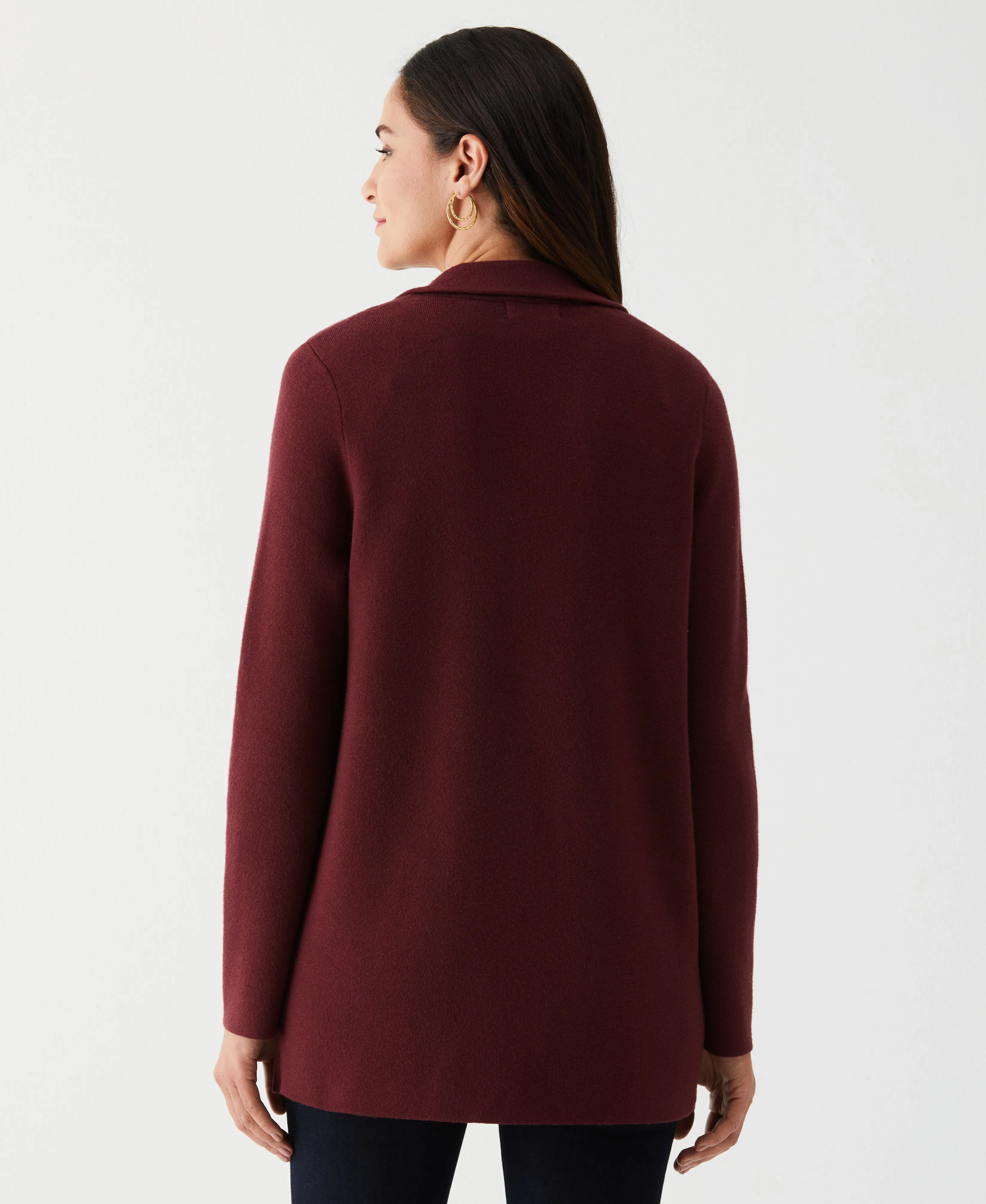 Relaxed Sweater Blazer