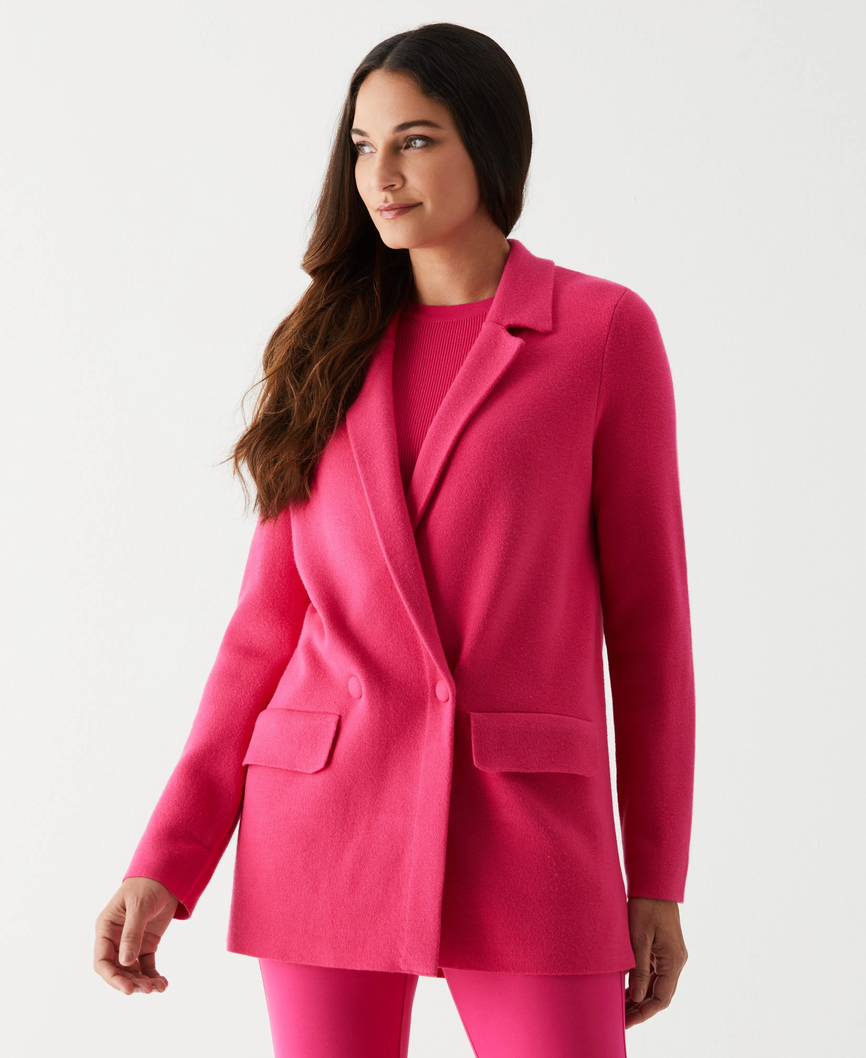 Relaxed Sweater Blazer
