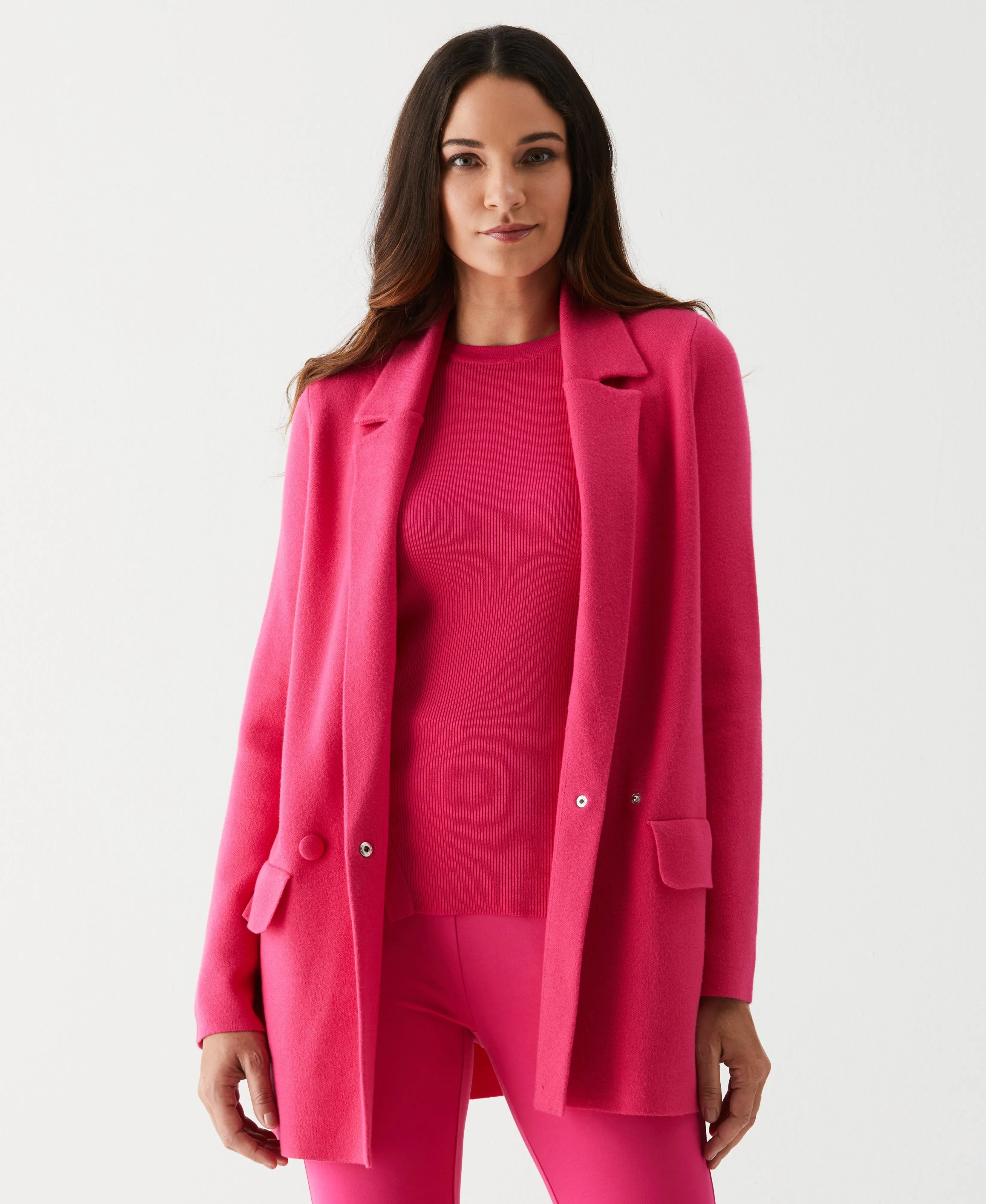 Relaxed Sweater Blazer