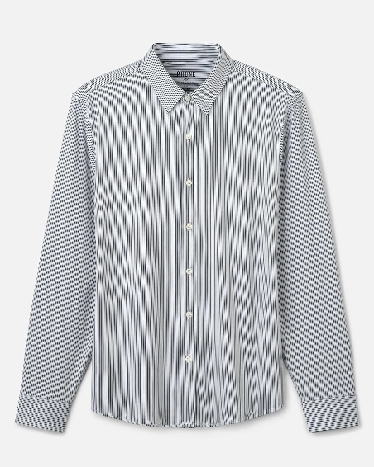 Rhone Men's Commuter Shirt, Performance Dress Shirts for Men, Machine Washable, Wrinkle Resistant, Slim Fit Button Down Shirt