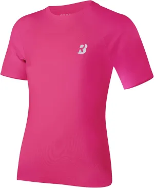 Roadbox Boys Youth Compression Shirt - Short Sleeve Undershirt for Kids Quick Dry Athletic Baseball T-Shirt Base Layer