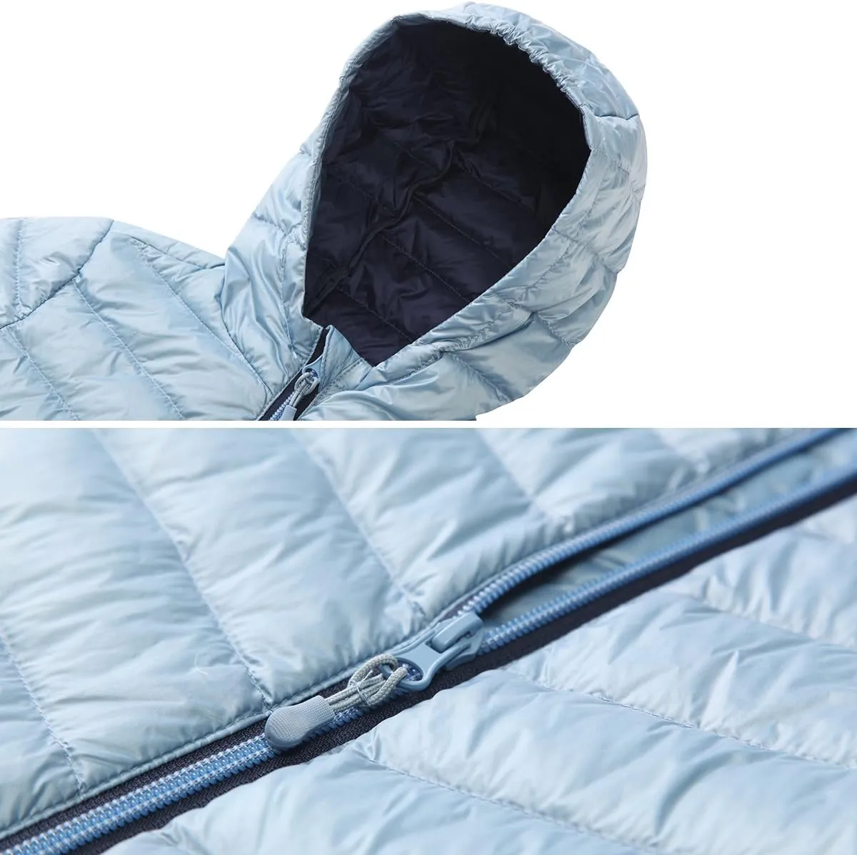 Rokka&Rolla Girls' Ultra Lightweight Packable Down Puffer Jacket Coat