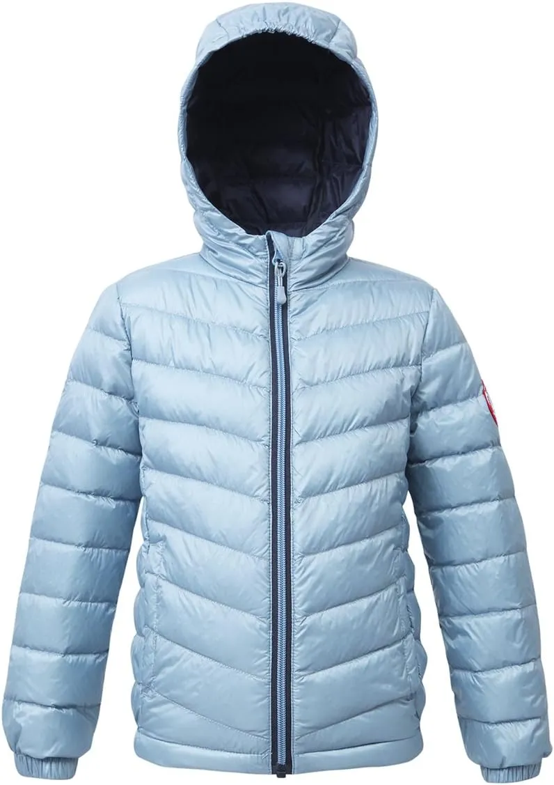 Rokka&Rolla Girls' Ultra Lightweight Packable Down Puffer Jacket Coat