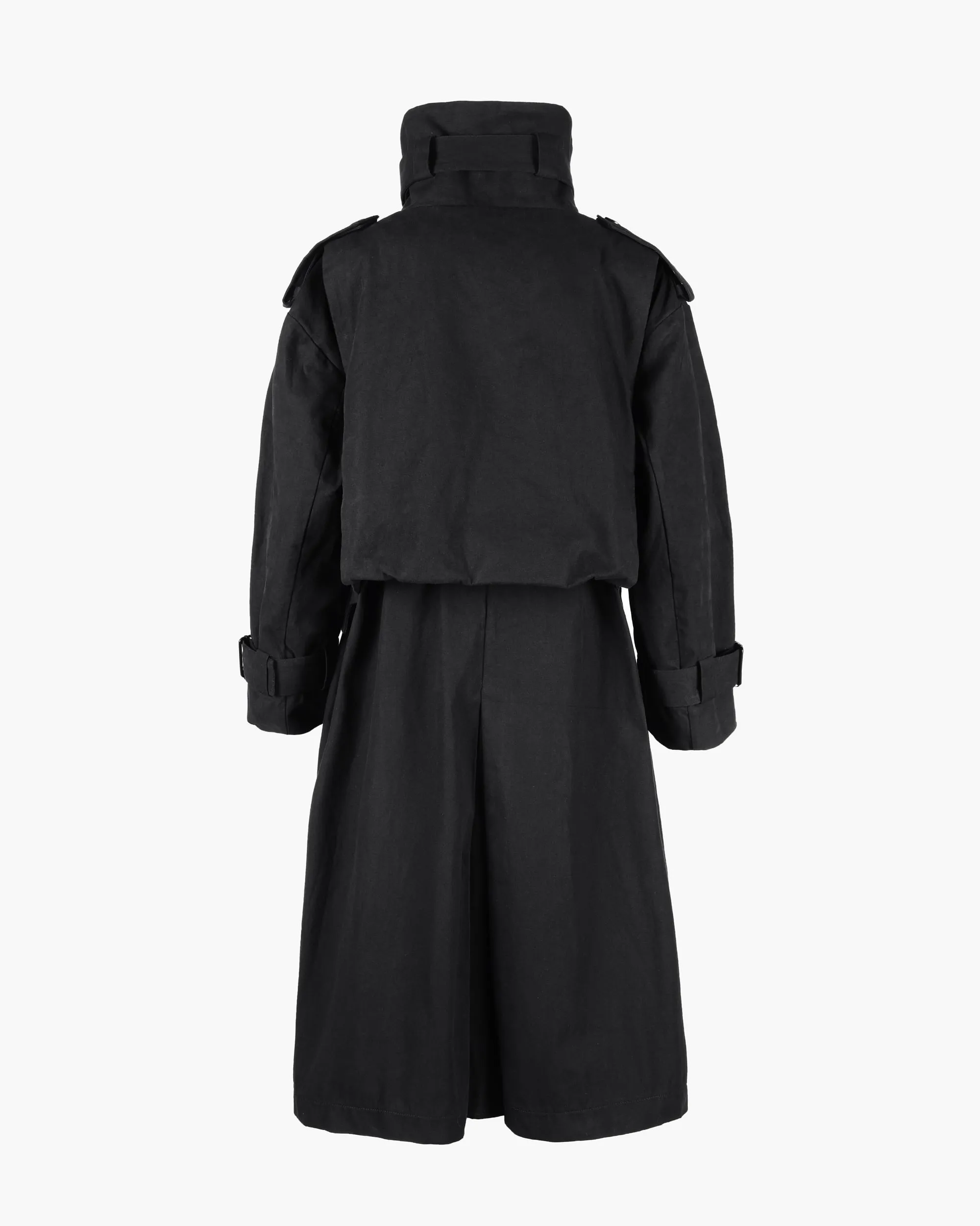 ROSEN Amur Duster Coat in Cotton Canvas