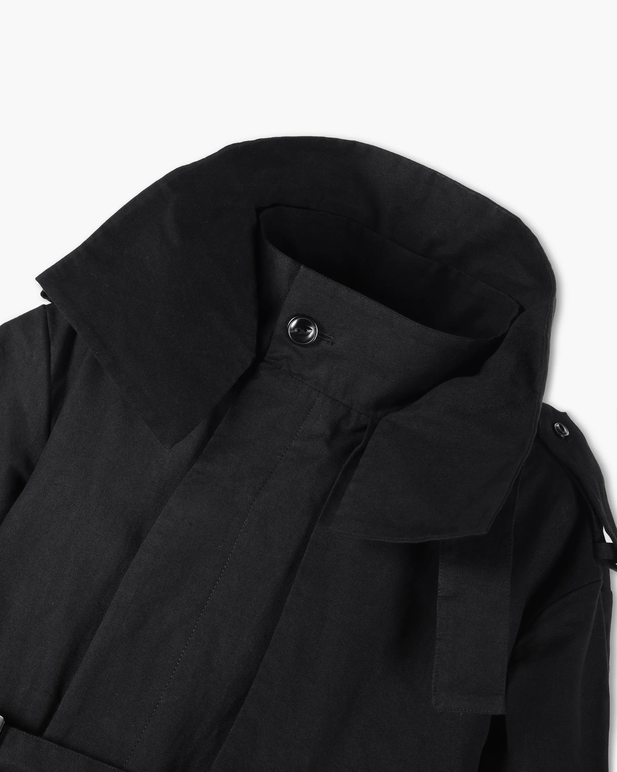 ROSEN Amur Duster Coat in Cotton Canvas