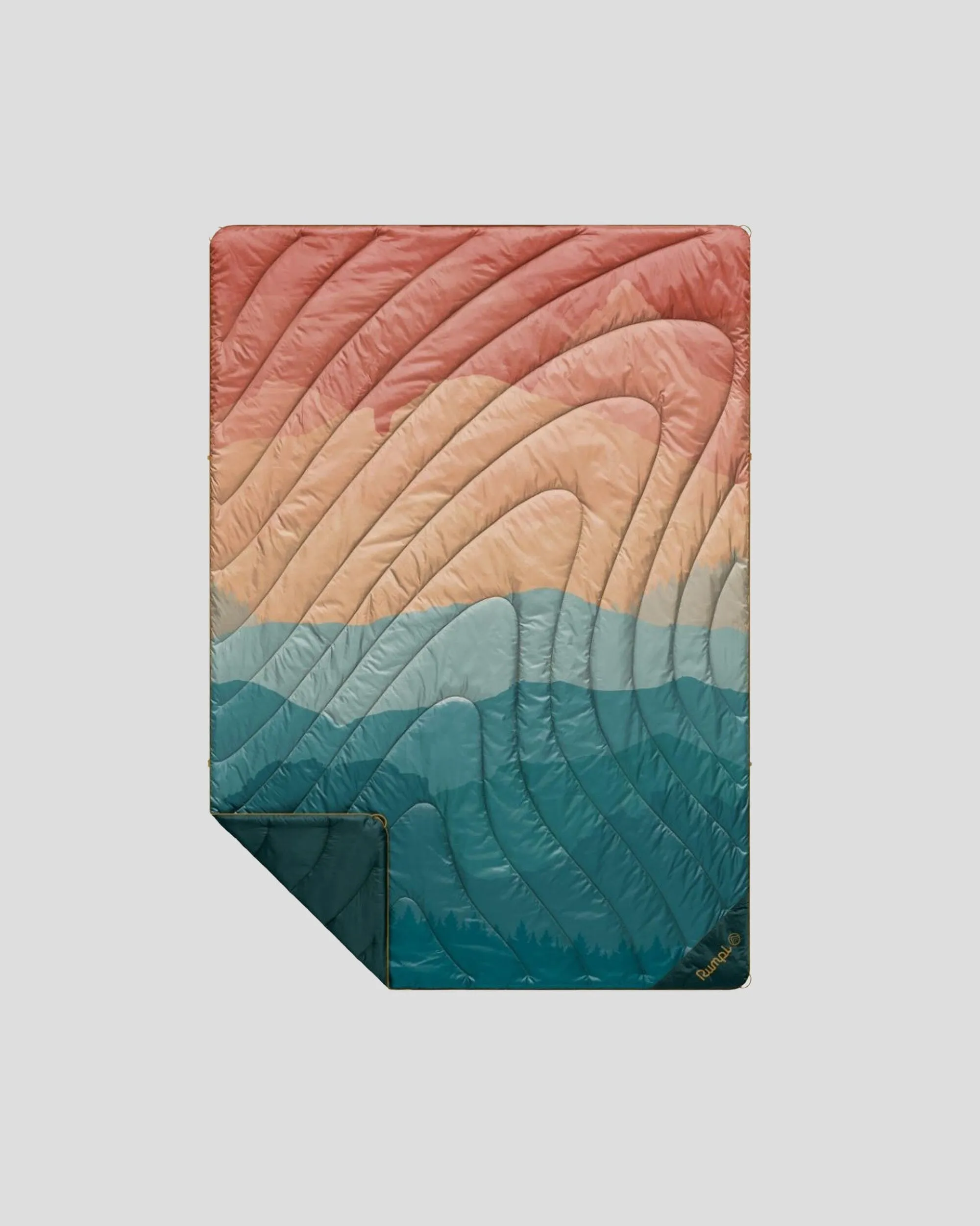 Rumpl Original Puffy Blanket  - Rocky Mountain Sunset Fade