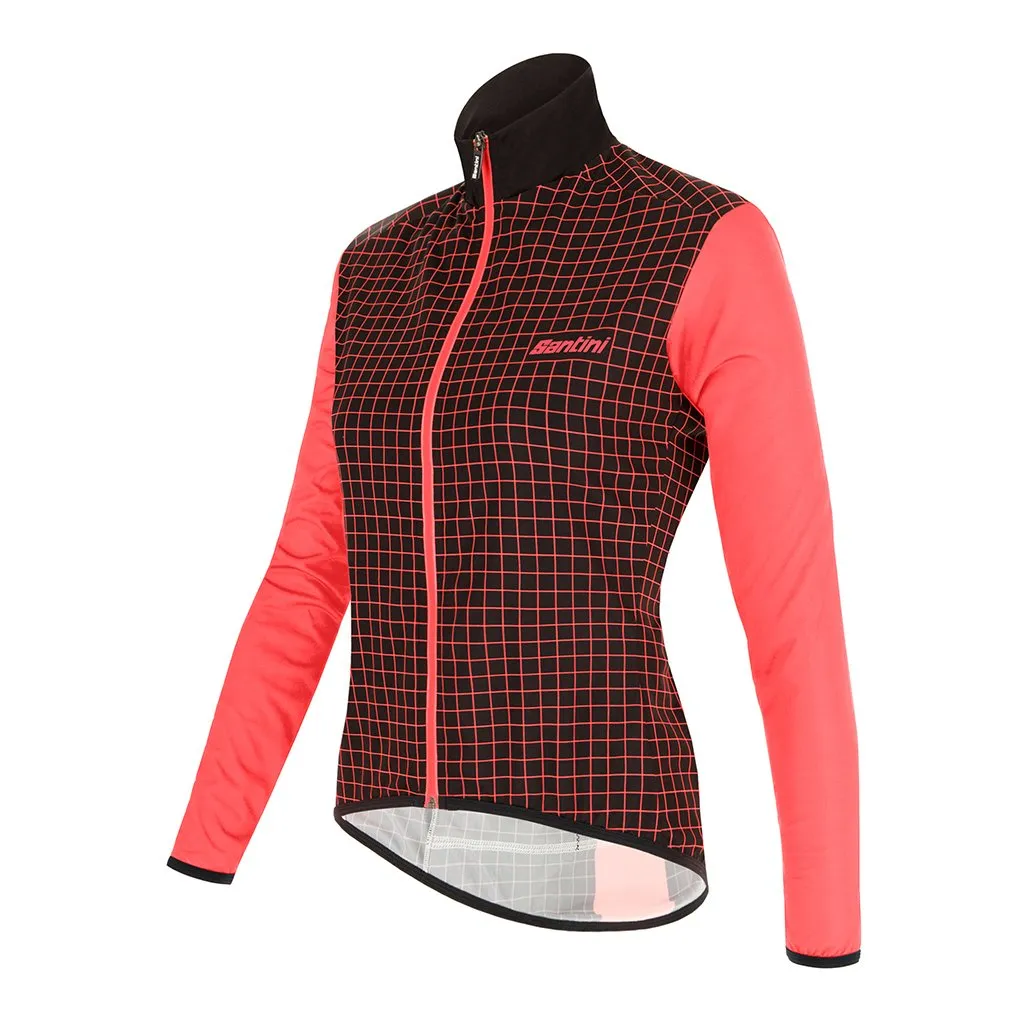 Santini Nebula Womens Jacket (Black)