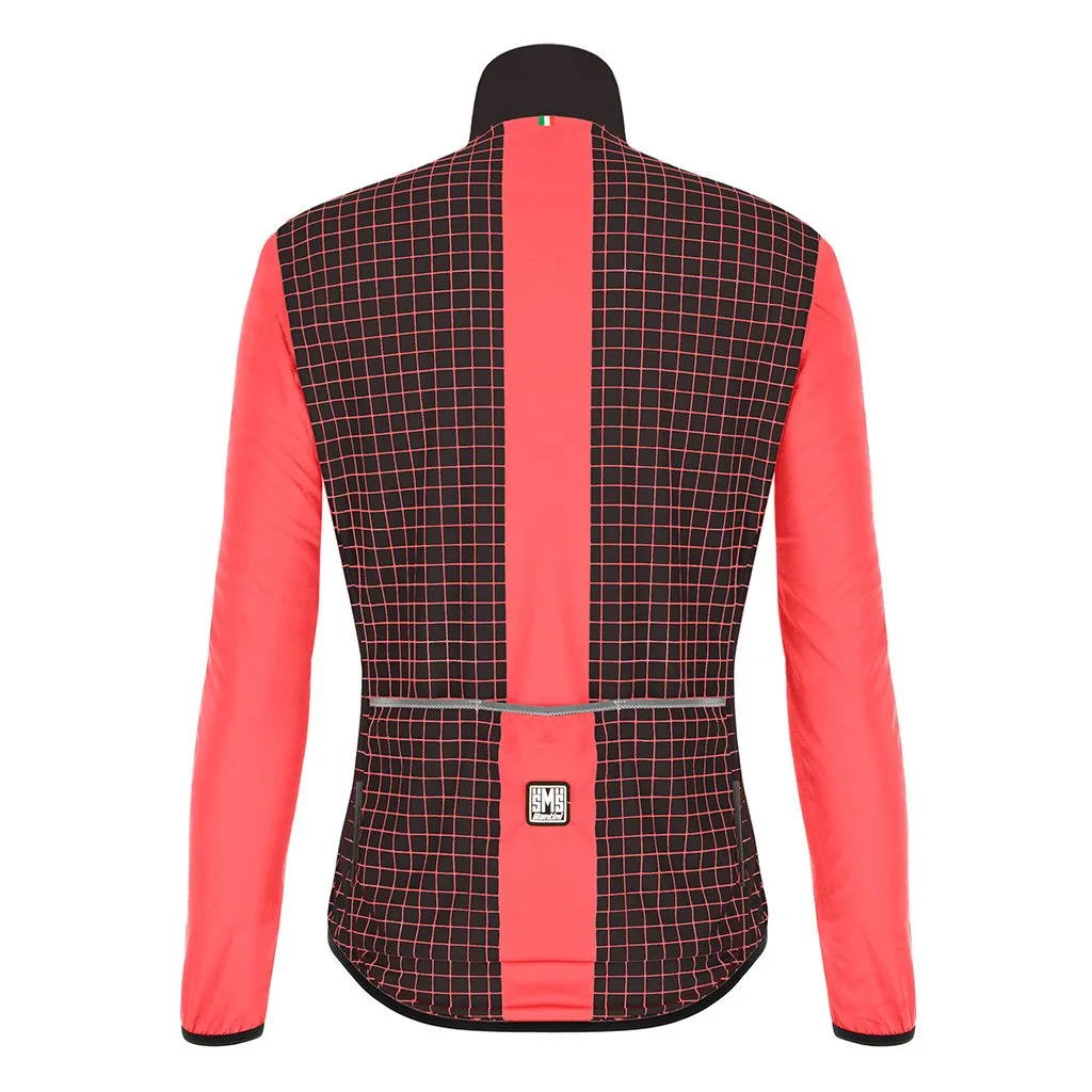 Santini Nebula Womens Jacket (Black)